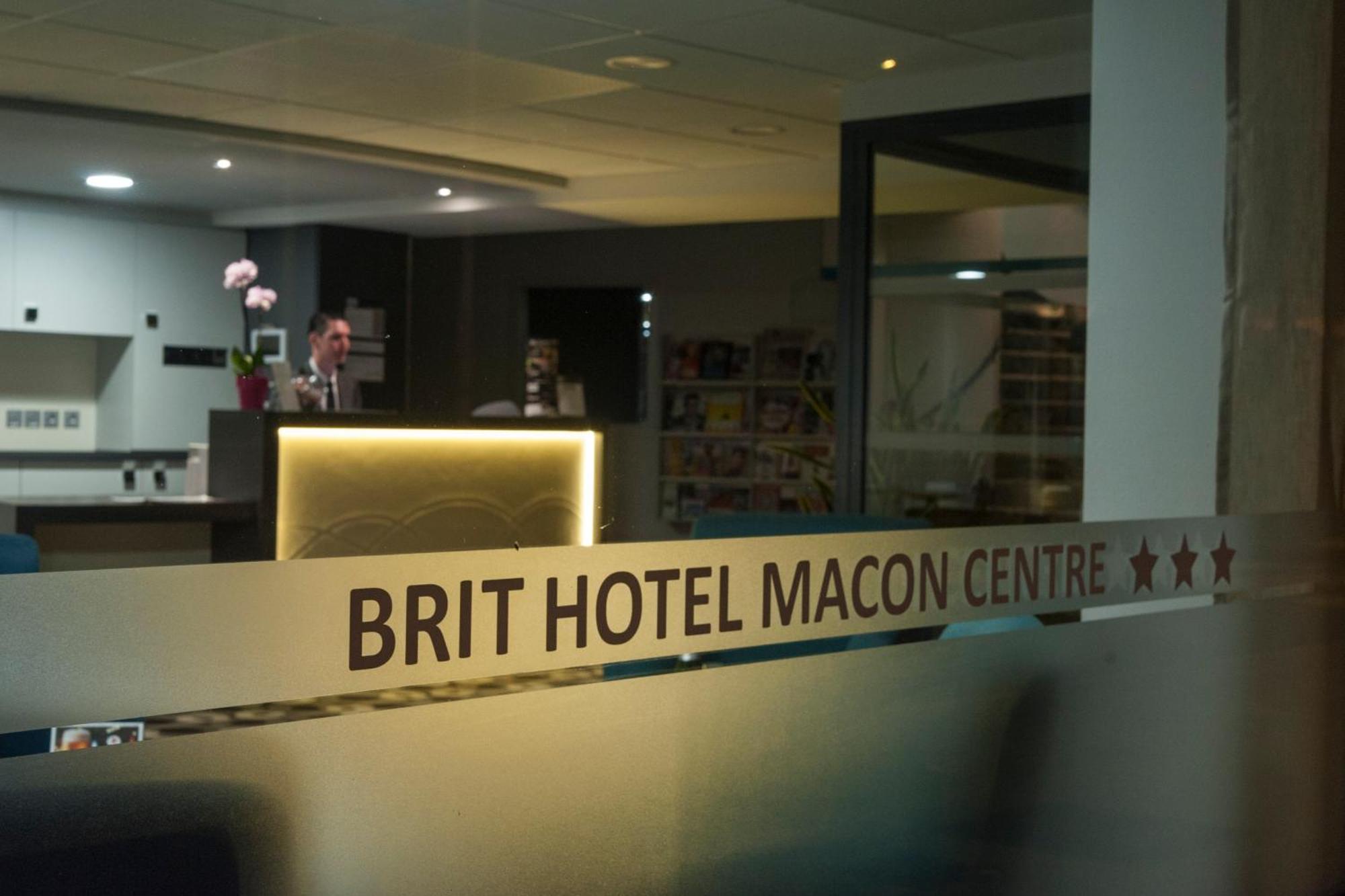 Brit Hotel Macon Centre Gare Εξωτερικό φωτογραφία